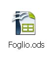 Icona del documento Foglio.ods