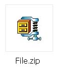 Icona del file File.zip