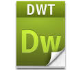 Icona dei file CAD con estensione .dwt